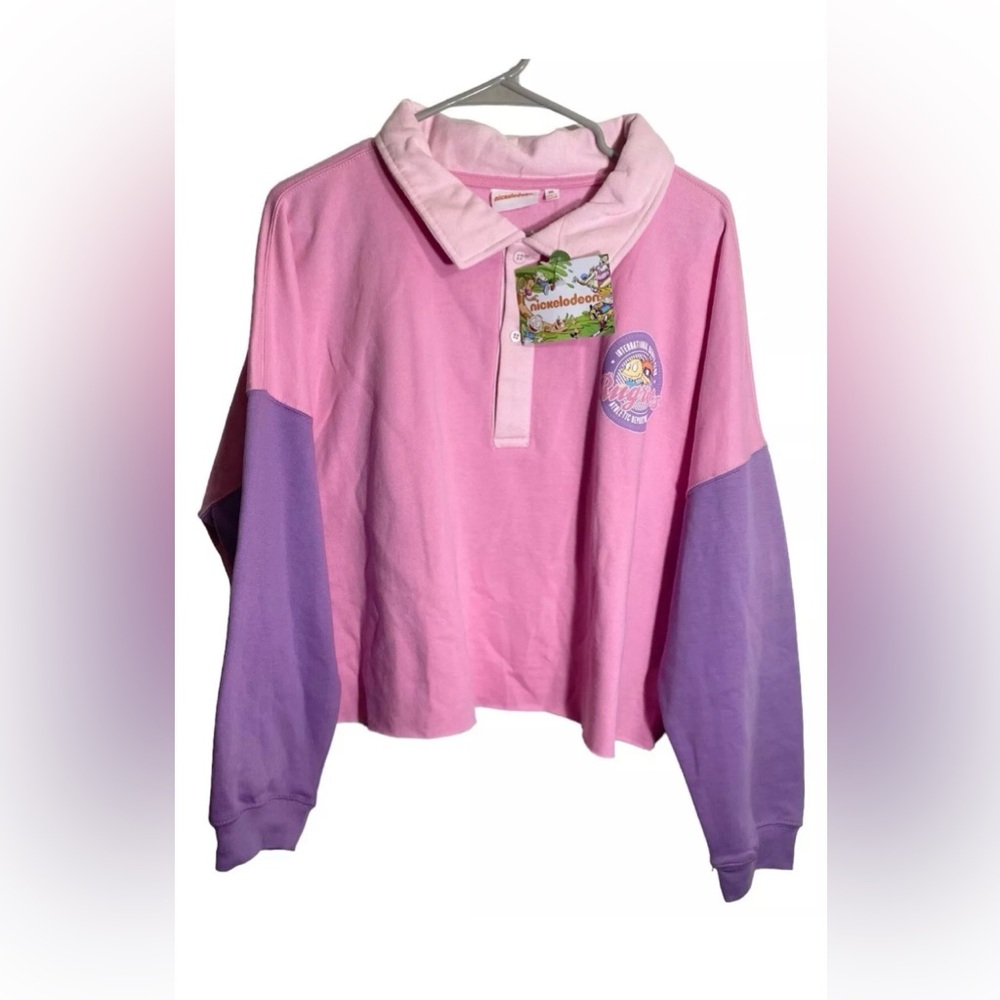 Nickelodeon Rugrats Womens Sweatshirt NWT Sz XL